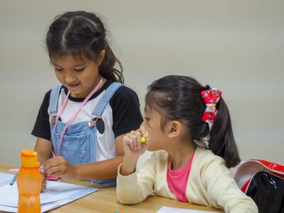 Primary 2 English tuition class at Creativedge Learning