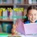 Learn the key writing skills to write a Primary 3 English composition