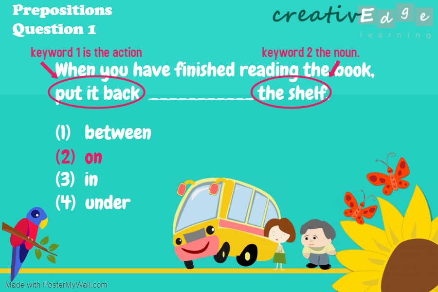 Grammar for Primary 1 English syllabus | Creativedge Learning